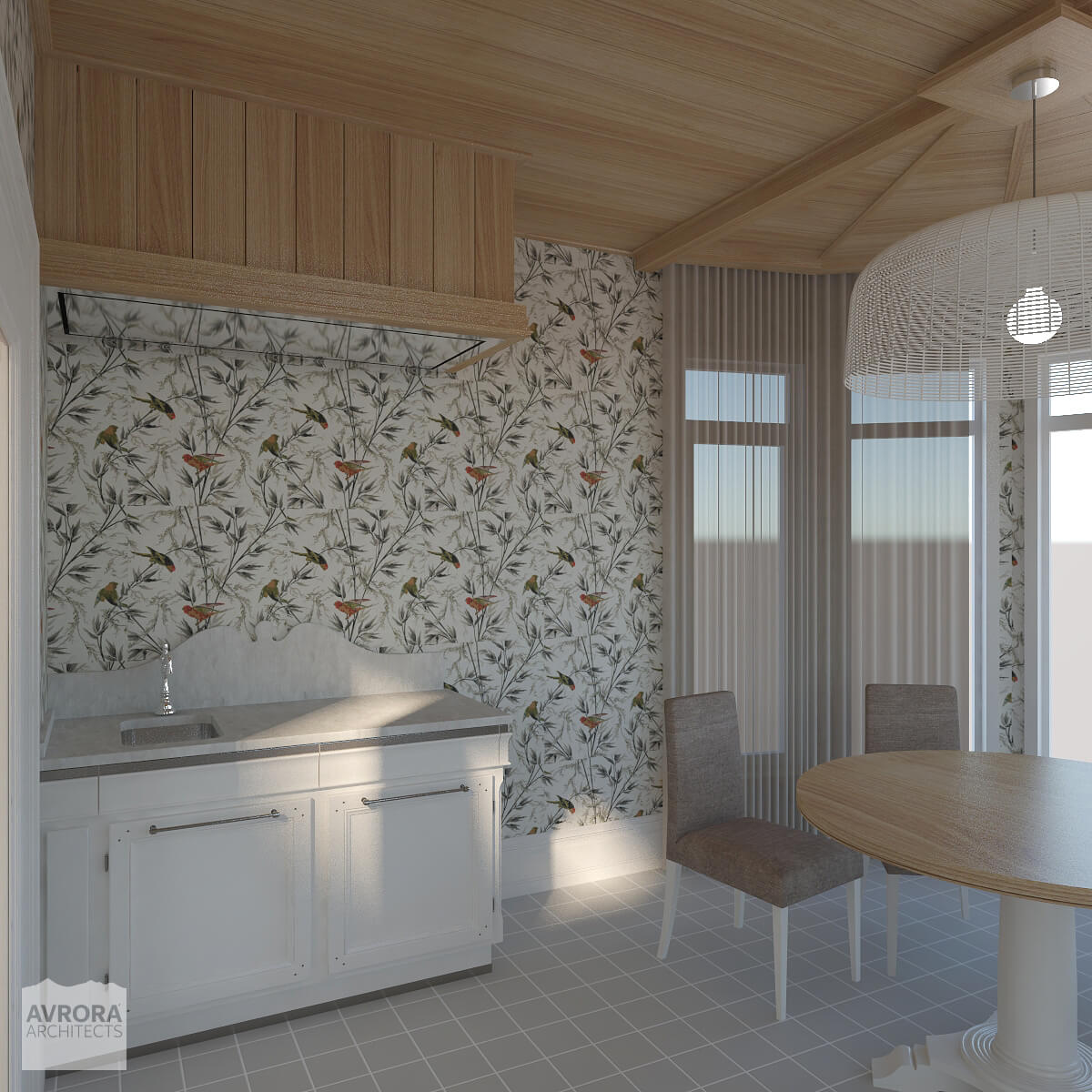 Дизайн интерьера индивидуального жилого дома коттеджа