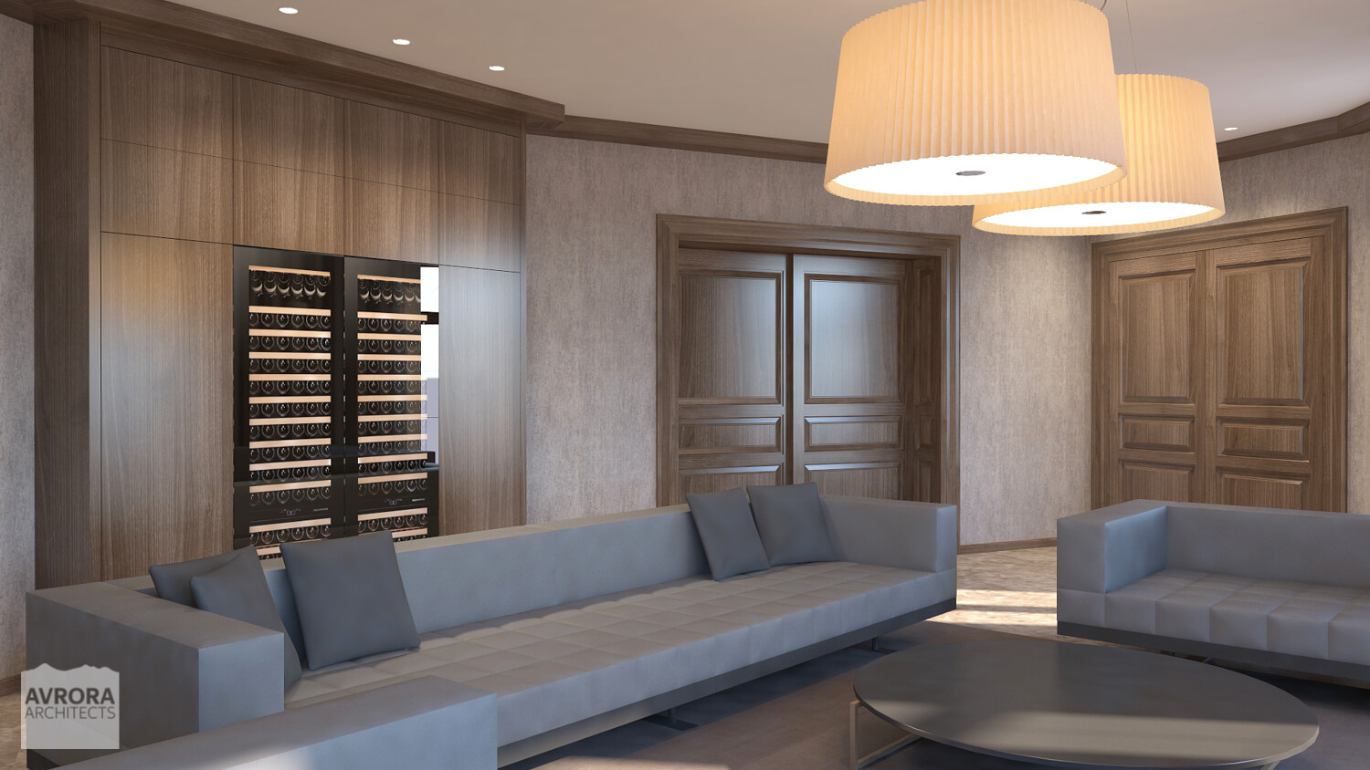 Дизайн интерьера индивидуального жилого дома коттеджа