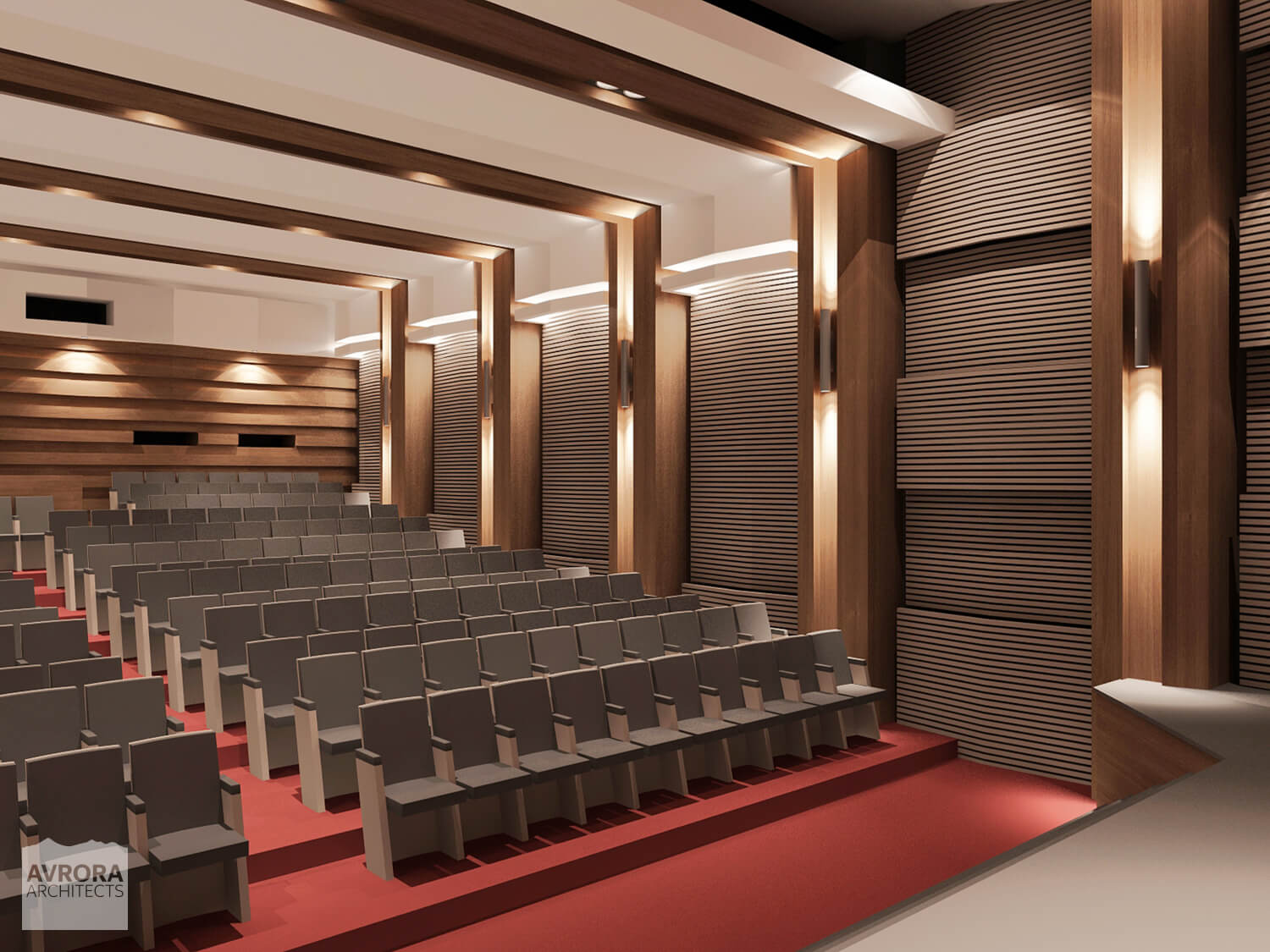 Дизайн интерьера зрительного зала