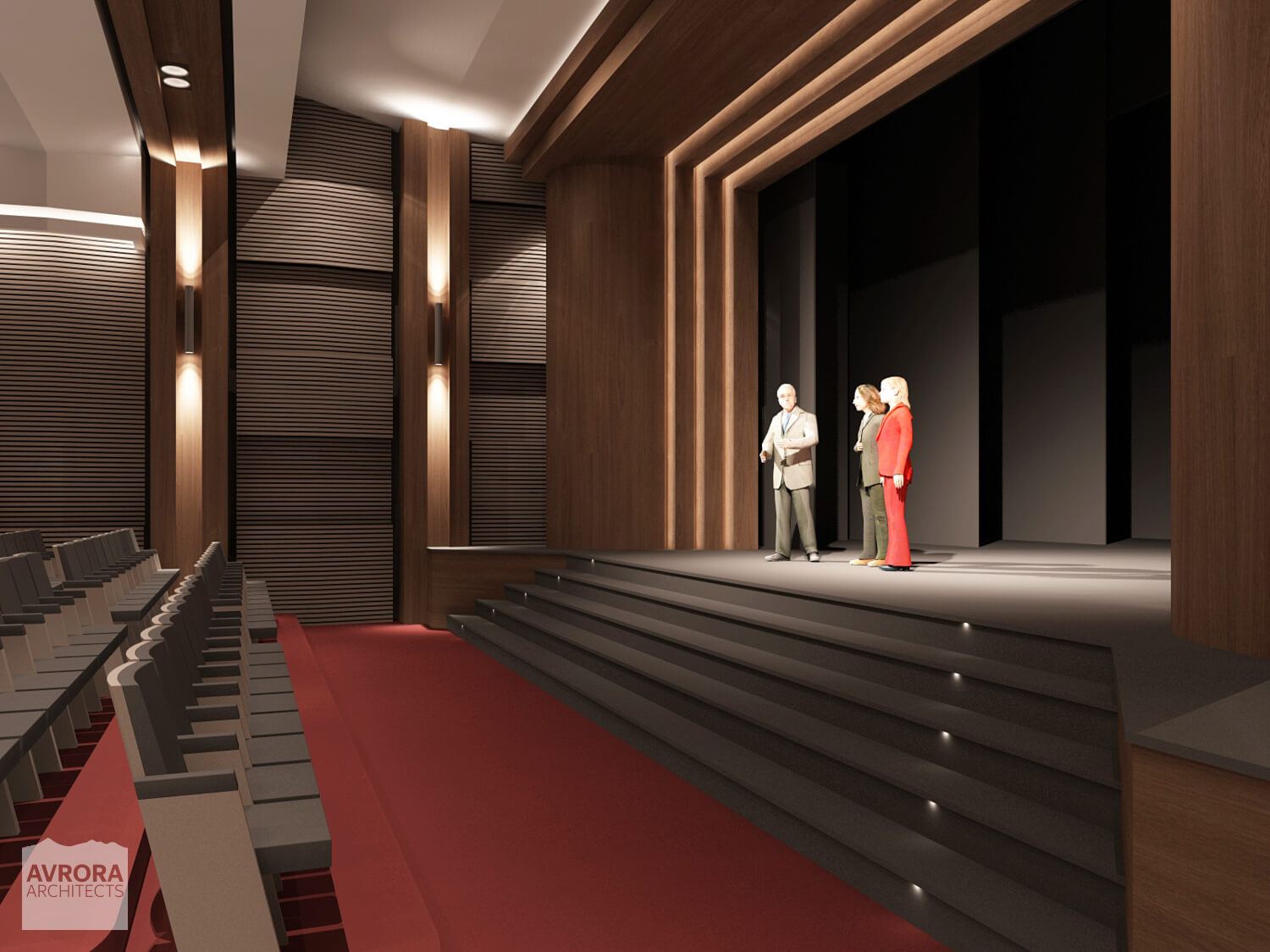 Дизайн интерьера зрительного зала